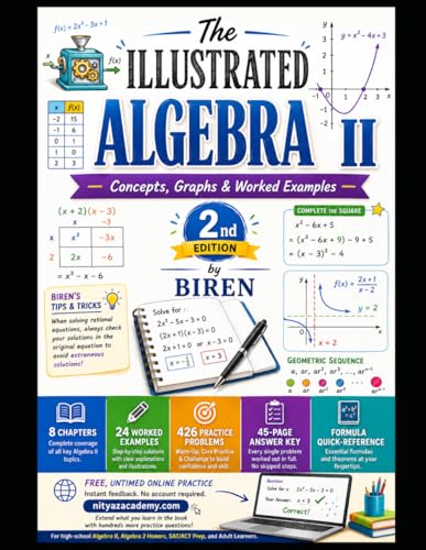 Cover of Illustrated Algebra II